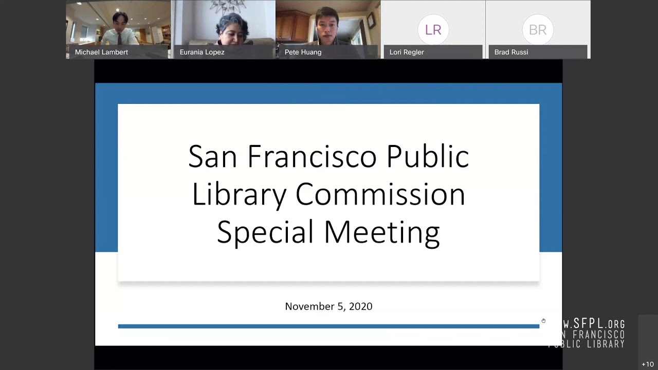 SFPL Commission 5 November 2020