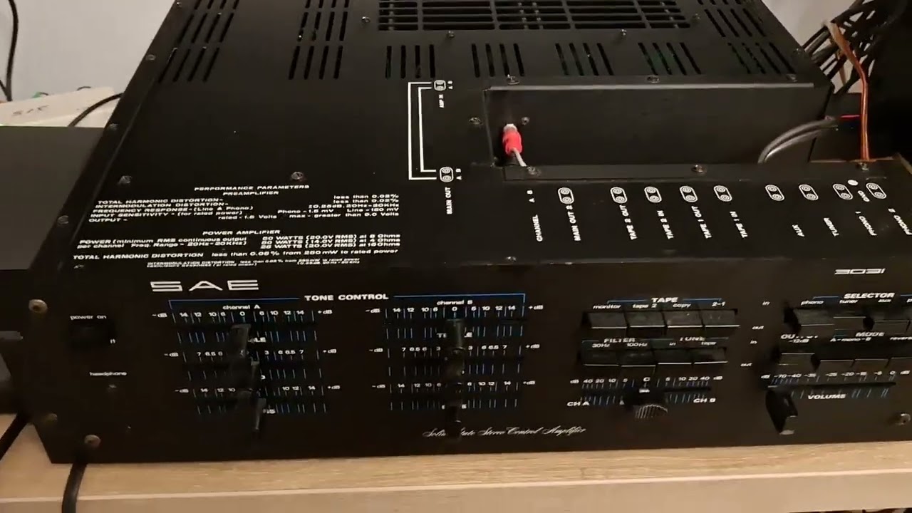 SAE 3031 Amplificator Vintage