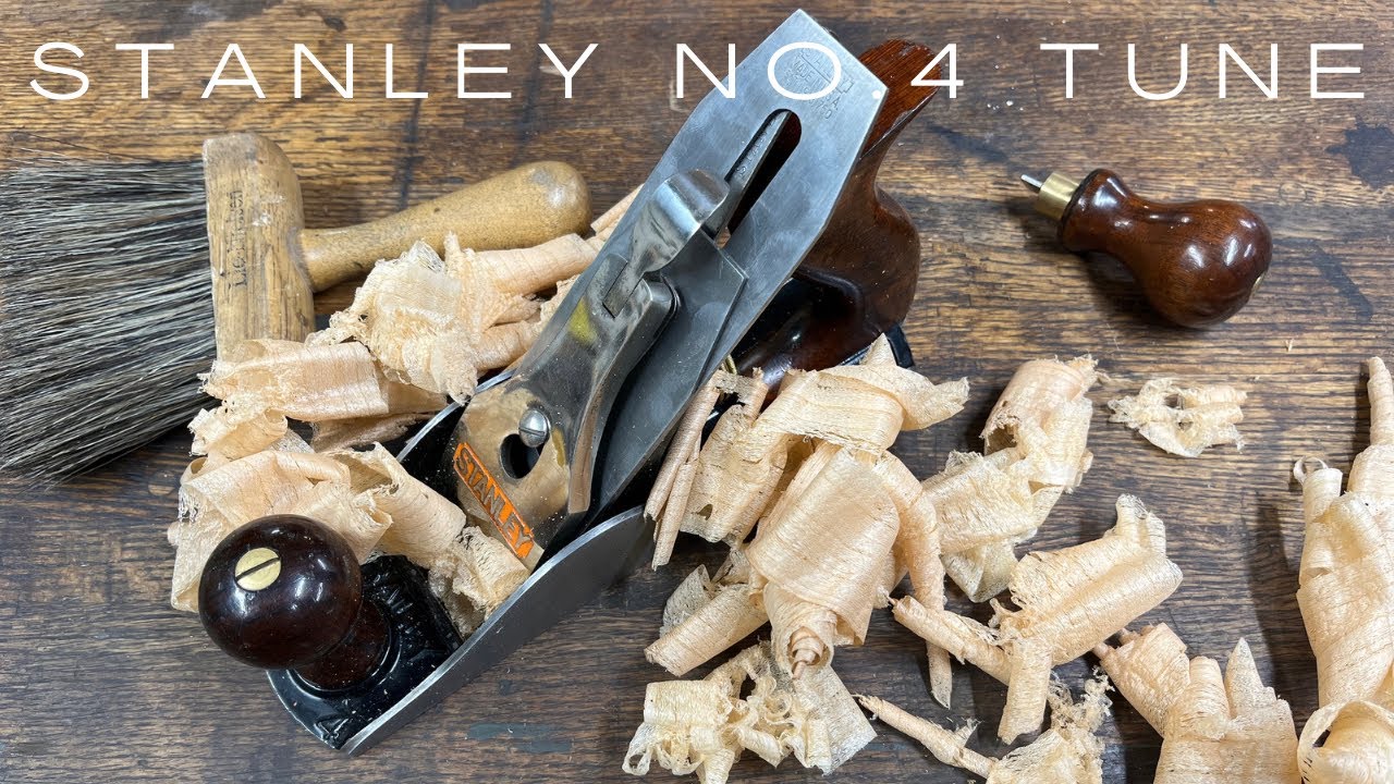 Tuning a Stanley No 4 Smooth Plane