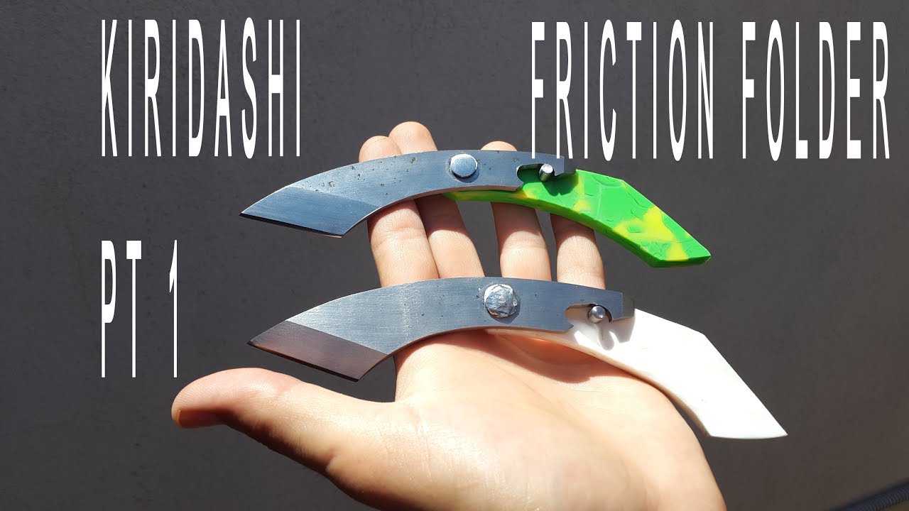 Making of KIRIDASHI Friction Folder Part 1