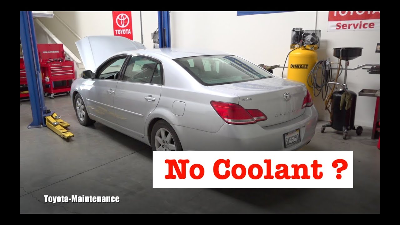 Toyota Avalon без охлаждающей жидкости двигателя?