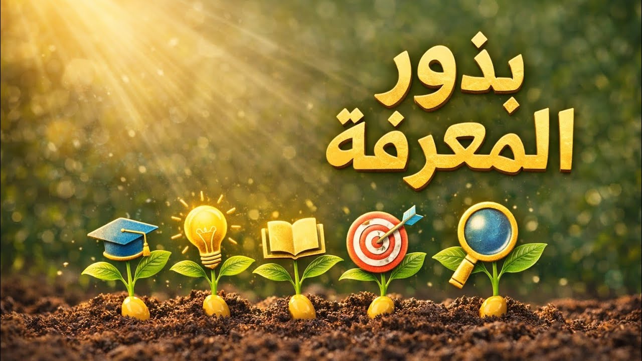 بذور المعرفة لا تُرى… لكن أثرها يبقى .. كلام في الصميم ✅