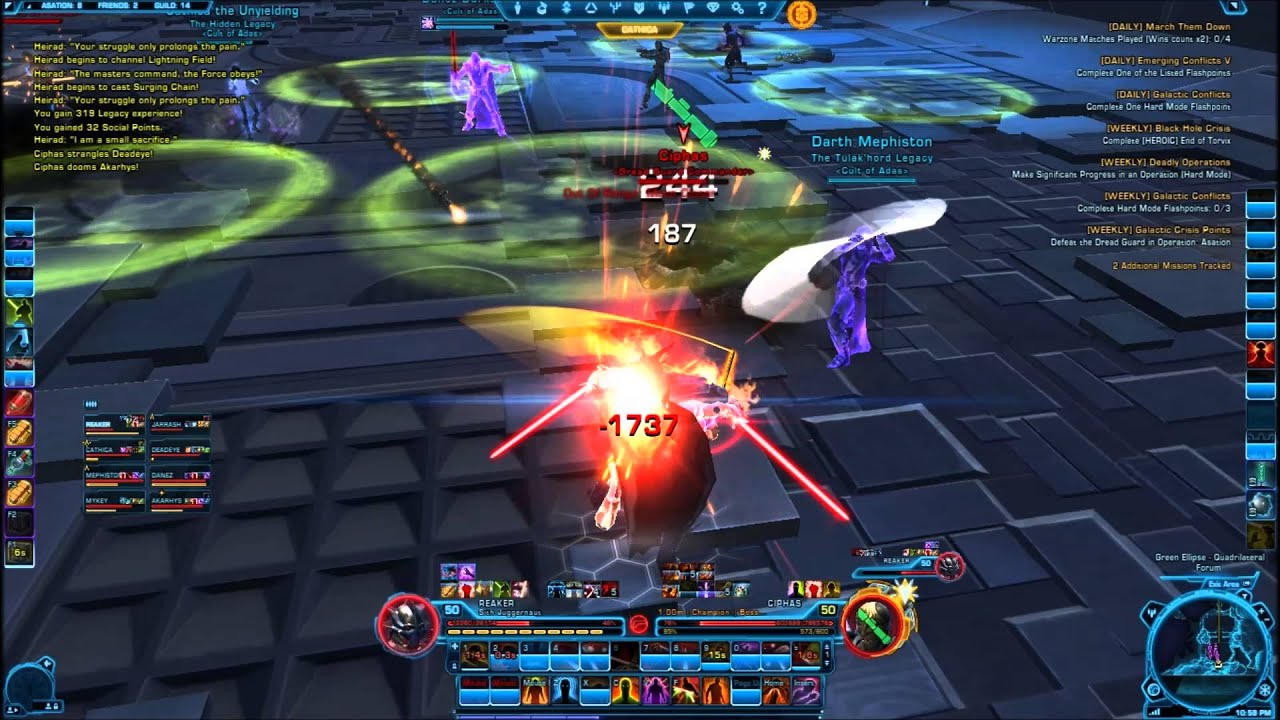 Ciphas, Heirad, and Kel'Sara 8 Man HM