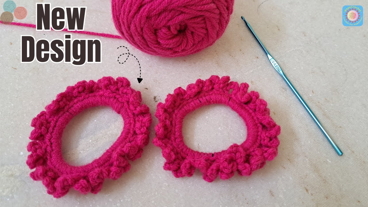 Как связать резинку для волос крючком | Просто и быстро для начинающих @crochetforhappiness