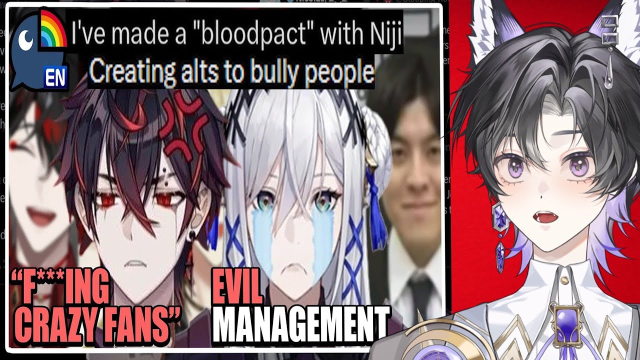 Niji's Toxic Fans & Terrible Management Mentally Breaking Their VTubers @Parrot4chan Reaction