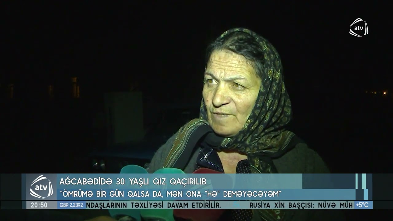 Ağcabədidə 30 yaşlı qız qaçırılıb