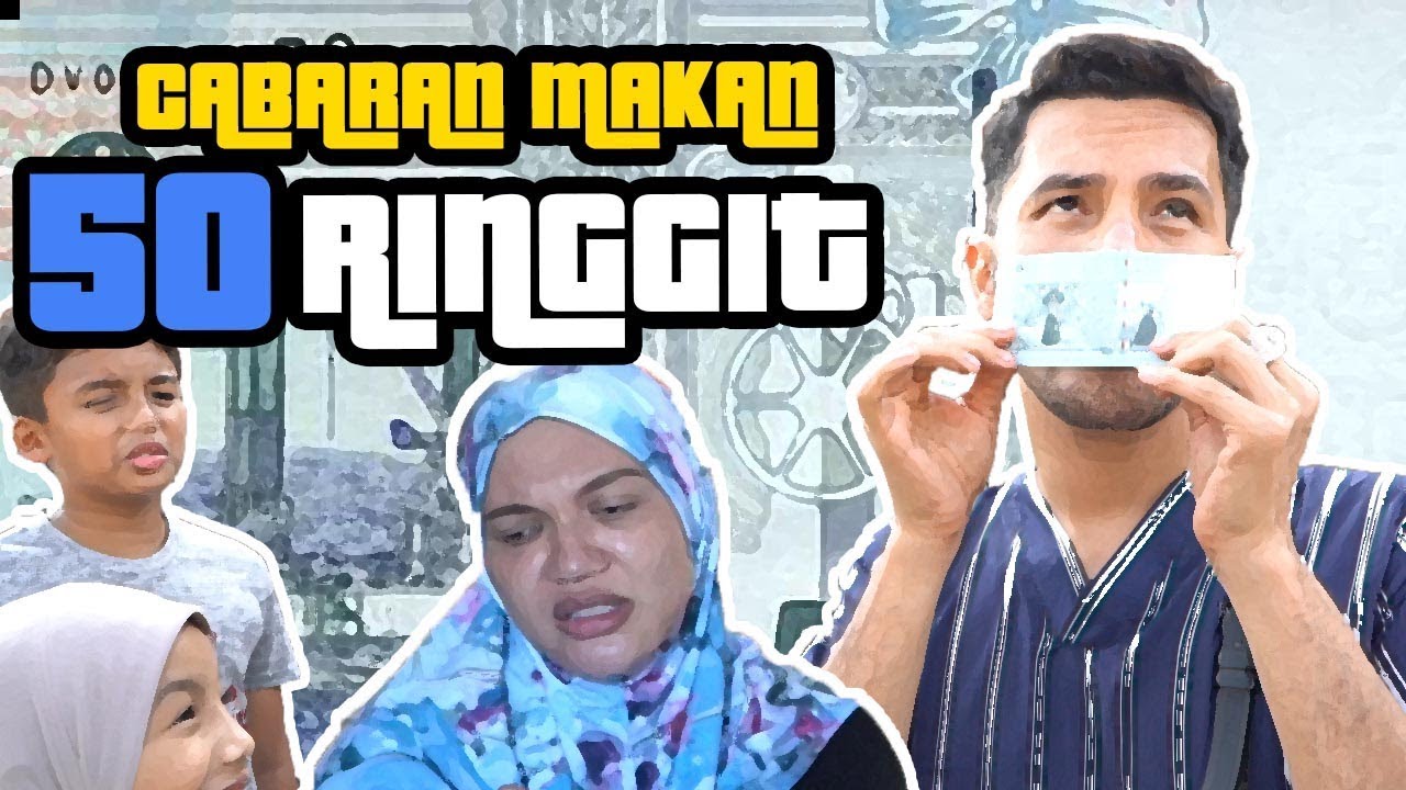 Kena Cabaran Dengan Bini Makan Dengan RM50 Sahaja Seminggu ?!-TV Terlajak Laris