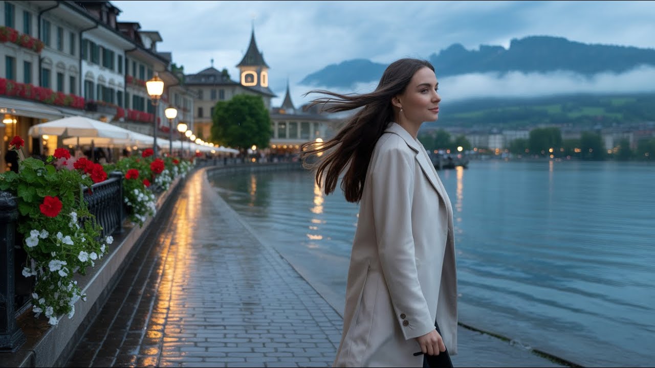 Zurich, Switzerland: Early Autumn Walk in 4K | Scenic City Tour, Fall Colors & Relaxing City Sounds
