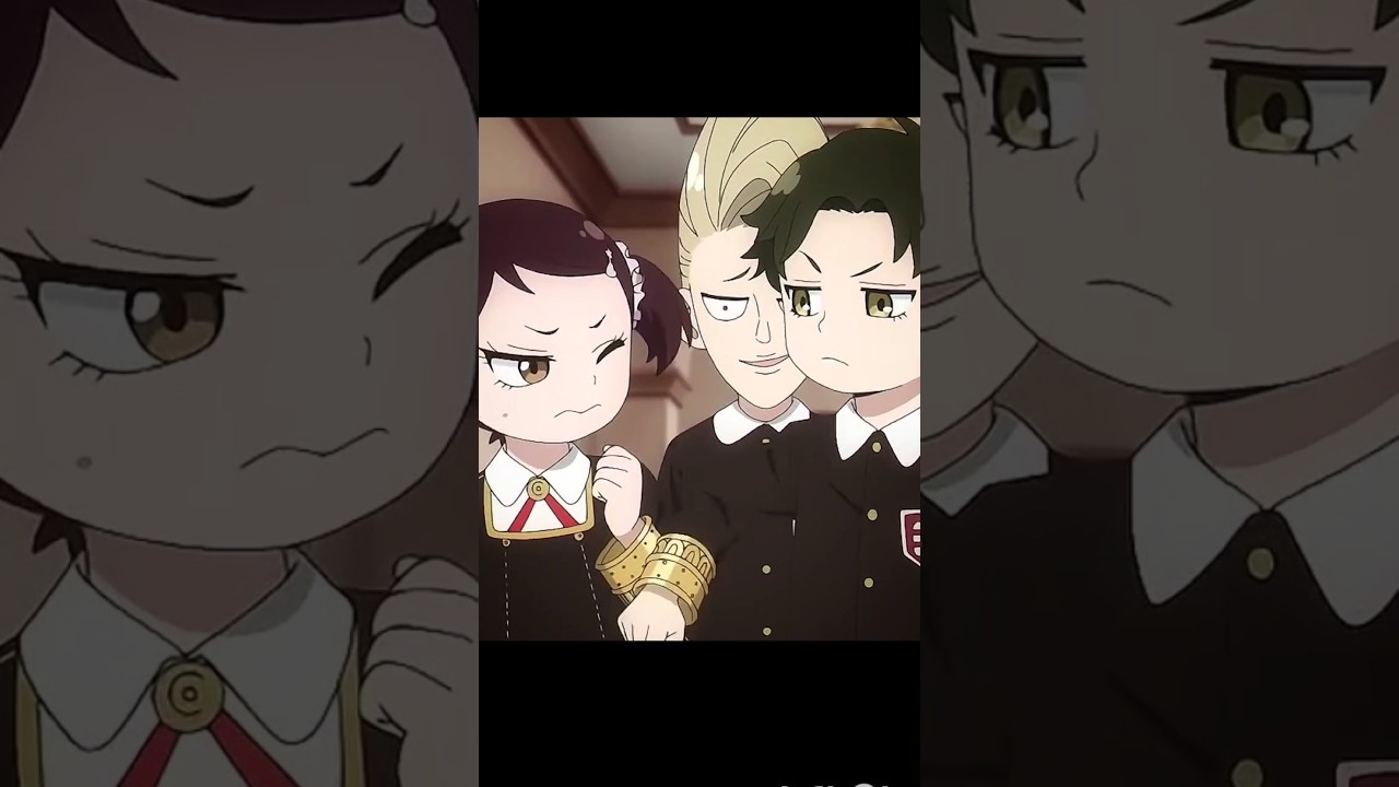 Anya Punches Damian edit #spyxfamily