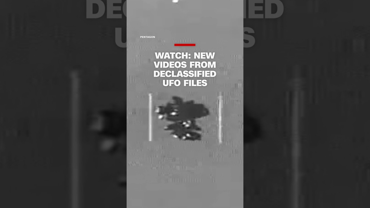 New videos from declassified UFO files