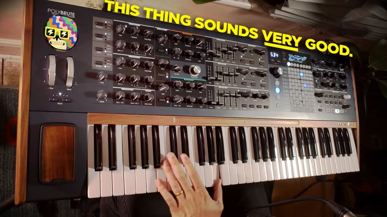 Simple Arturia PolyBrute patches are all you need