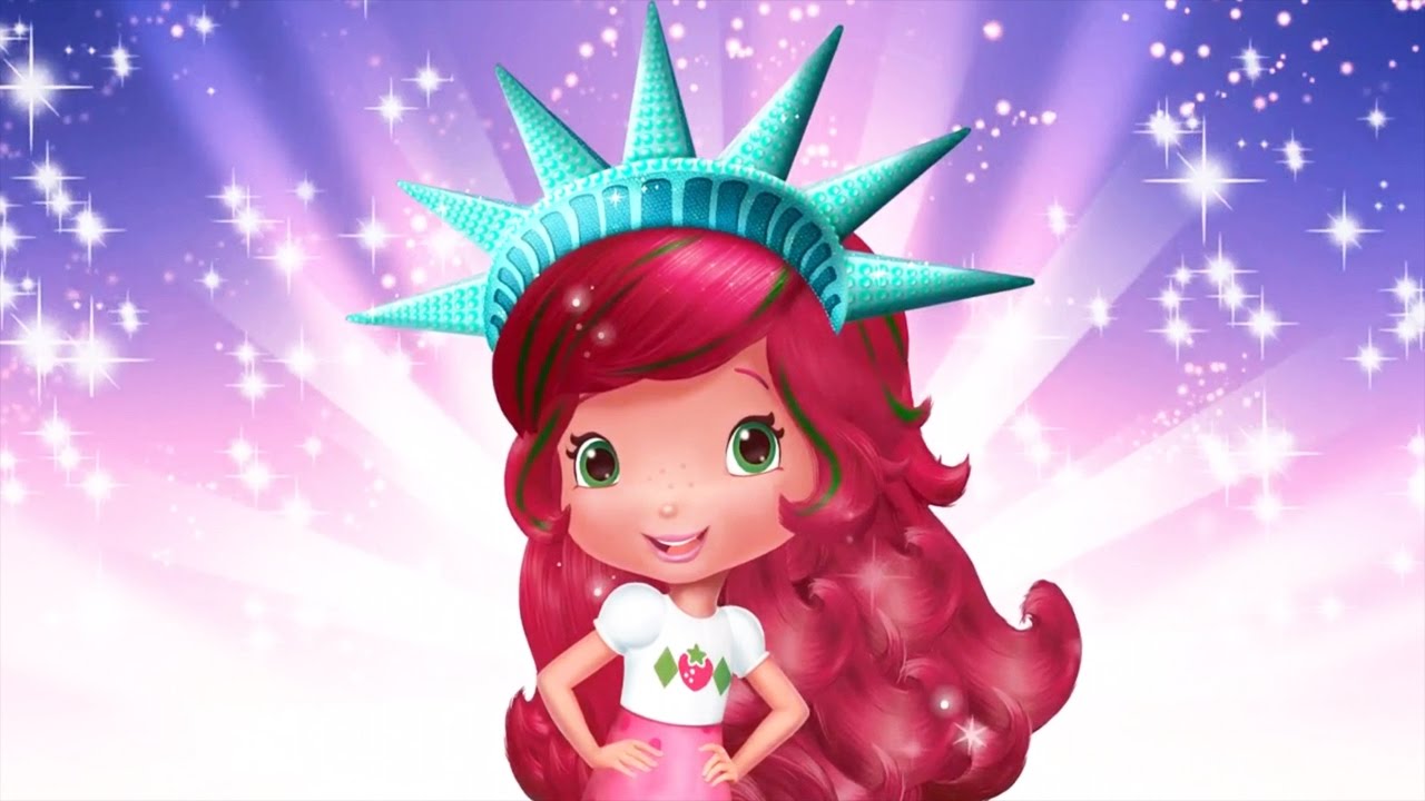 Kids Learn HairStyling - Strawberry Shortcake Holiday Hair - NEW YORK (By Budge Studios)