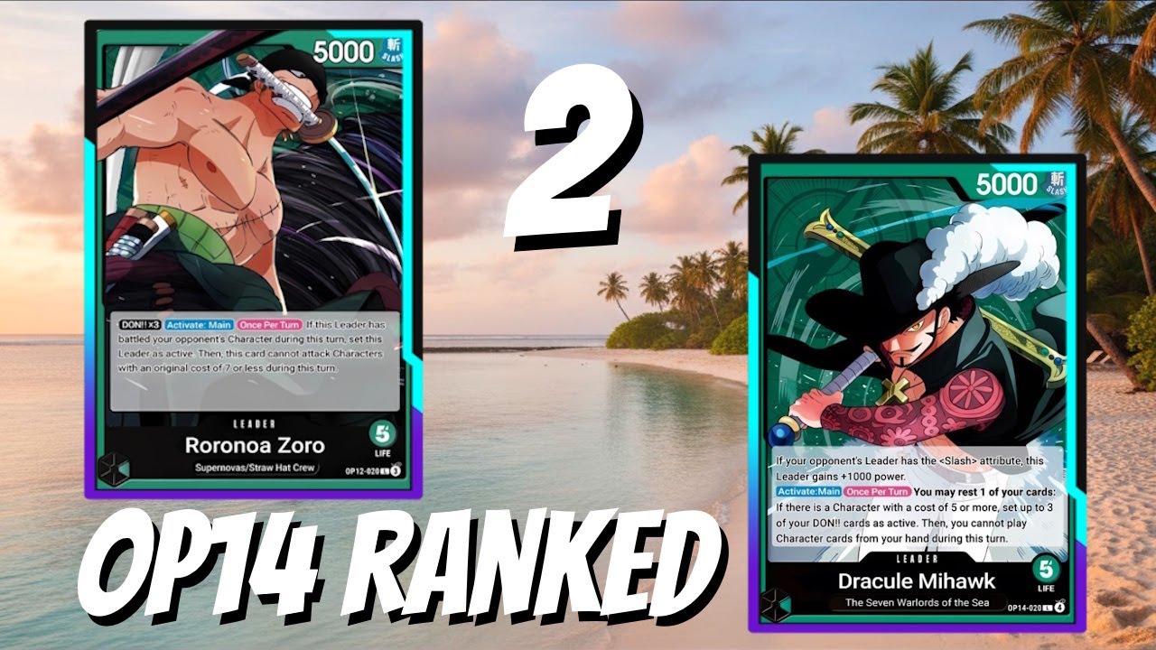 Ranked Match - Green Zoro vs Green Mihawk 2 | OP14