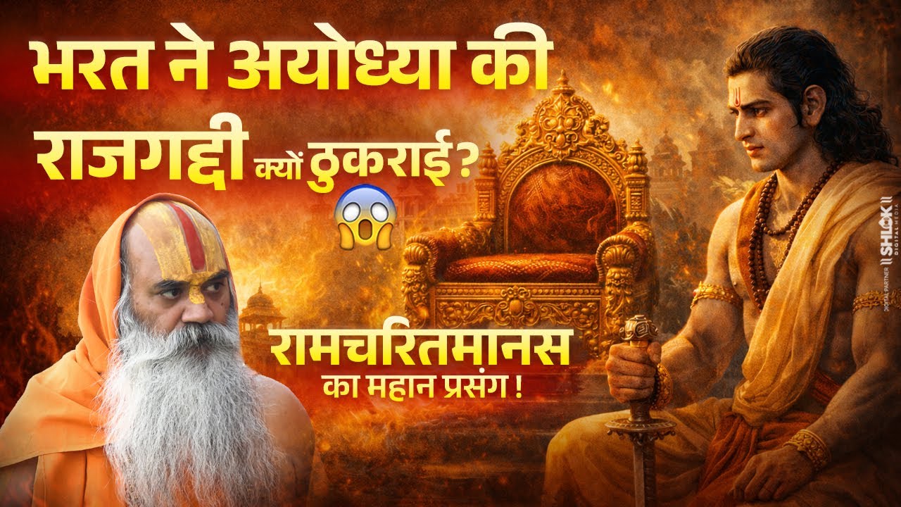 भरत ने अयोध्या की राजगद्दी क्यों ठुकराई? रामचरितमानस का महान प्रसंग ! Shri Kamadgiri Dham