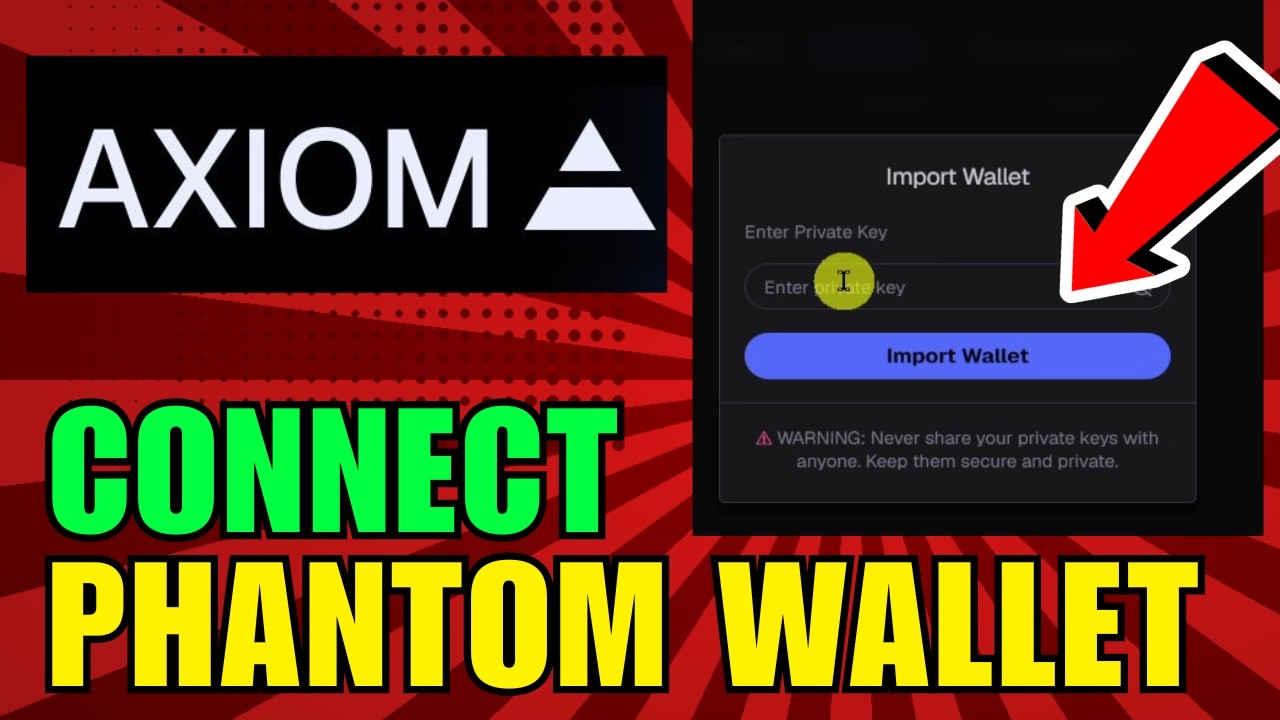 How To Connect Phantom Wallet To Axiom Pro (2026) (Complete Guide)