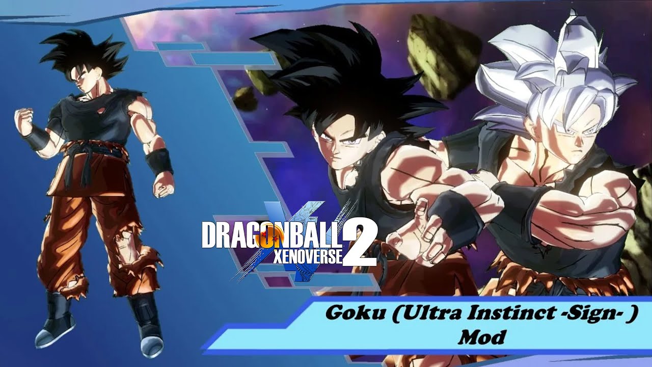 NEW SDBH Goku Ultra Instinct (Transformable) Mod | Dragon Ball Xenoverse 2 Mods