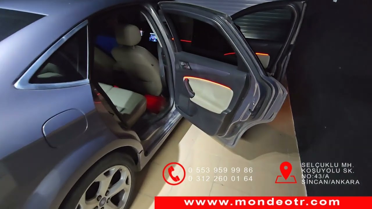 MONDEO MK4 MULTİMEDYA, AMBİANS, LASTİK BASINÇ, MERCEK DEĞİŞİM UYGULAMASI
