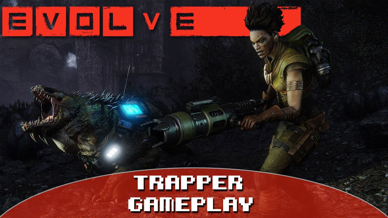 Evolve - Full Game | First Match as Trapper! 60FPS