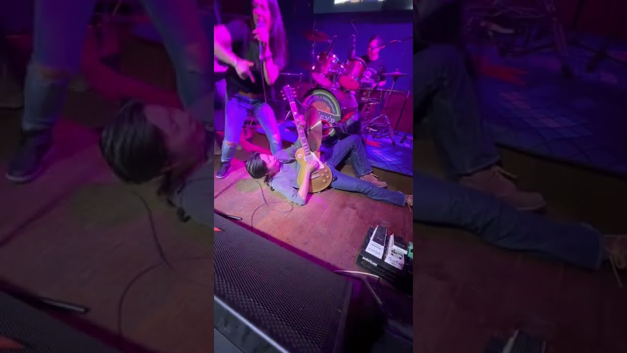 Paradise City, fell down on the ground because too drunk! Almost passed out!