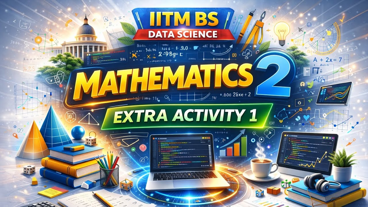 IITM BS Maths 2 Extra Activity 1 @IITMadrasBSDegreeProgramme 