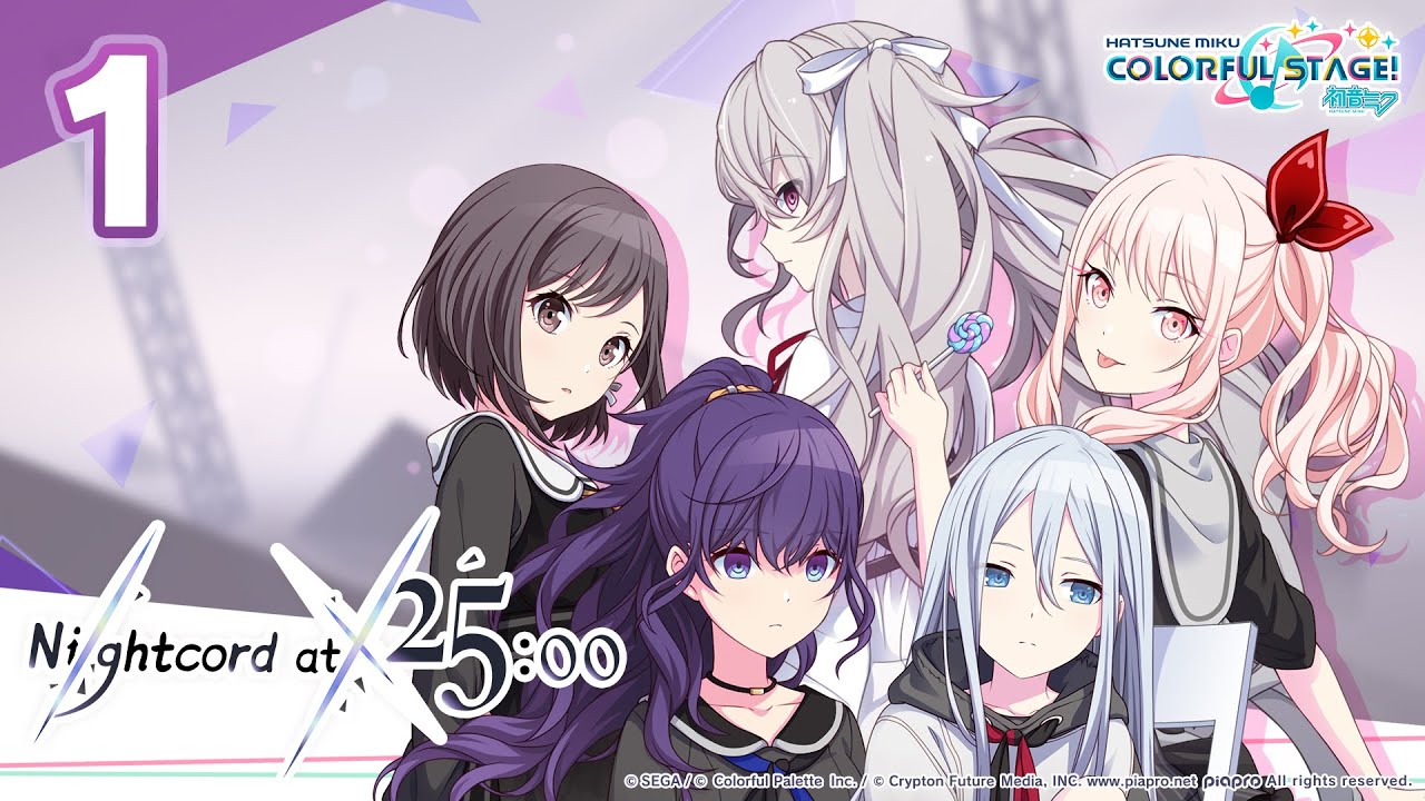 HATSUNE MIKU: COLORFUL STAGE! - Nightcord at 25:00 Main Story Episode 1