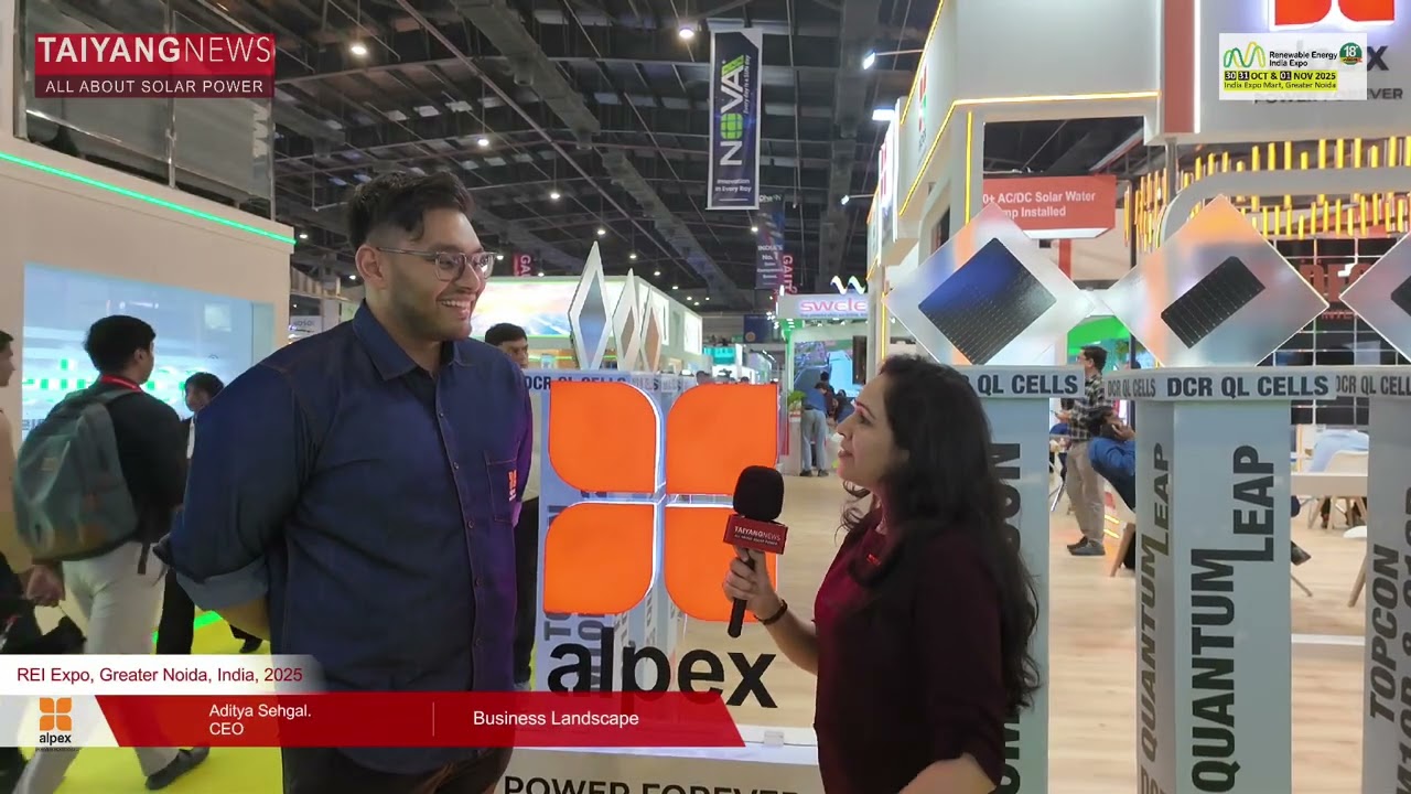 REI 2025: Генеральный директор Alpex Solar о быстром масштабировании и переходе на использование ...