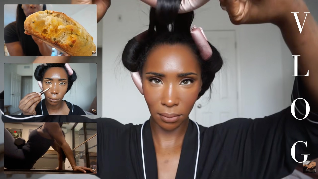 Weekly Vlog | Making Sourdough | Workout w/ Me | Updated Makeup Routine