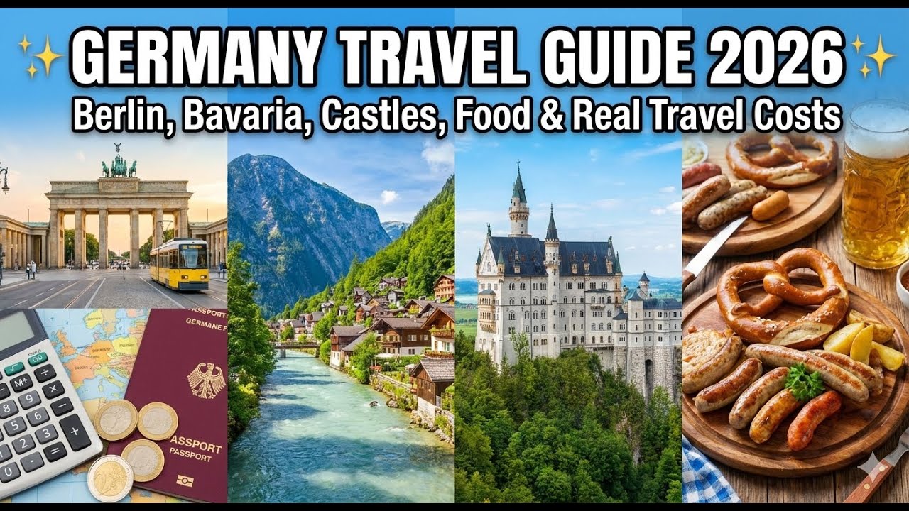✨ Germany Travel Guide 2026 | Berlin, Bavaria, Castles, Food & Real Travel Costs #TravelItinerary