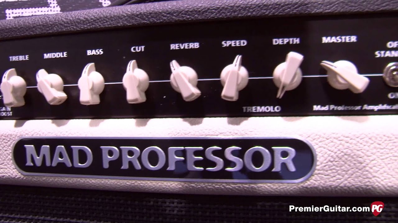 NAMM '14 - Mad Professor Old School 20RT & Simble Overdrive Demos