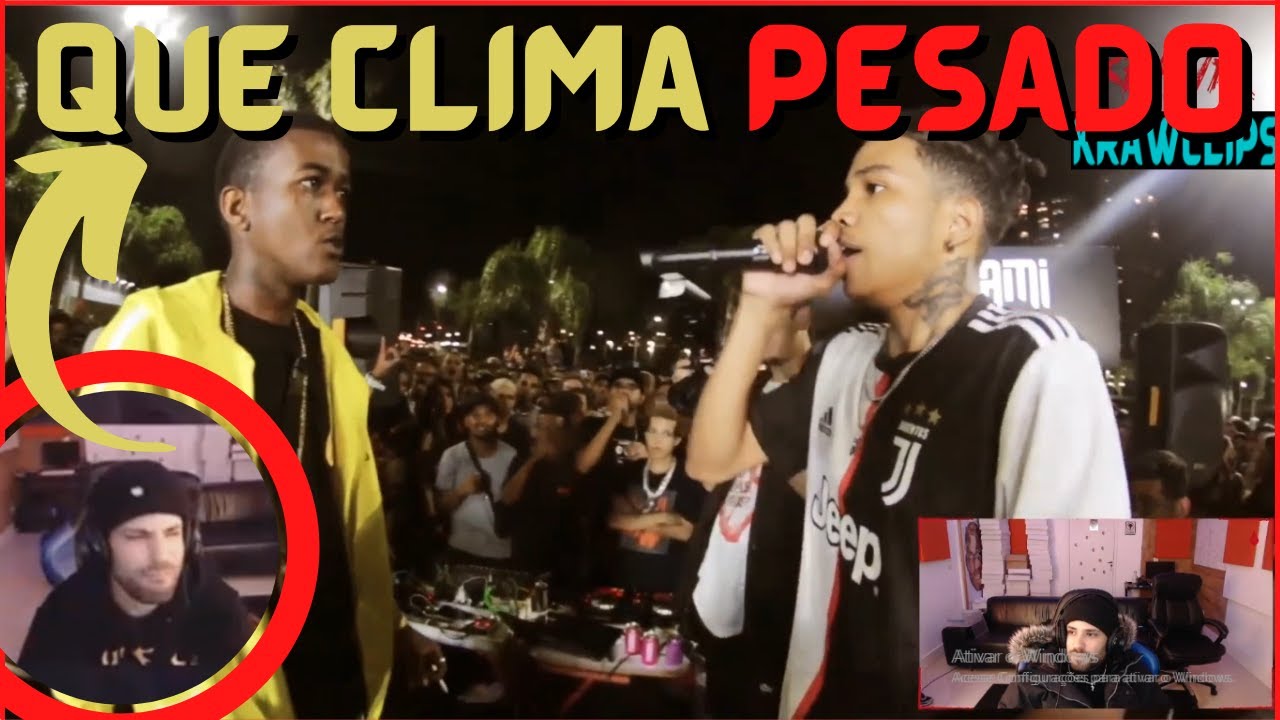 KRAWK-REAGINDO A (FICOU TENSO) JHONY X NEO | SEGUNDA FASE | 176ª B.D.A PRIMEIRA DO ANO | Barueri-SP
