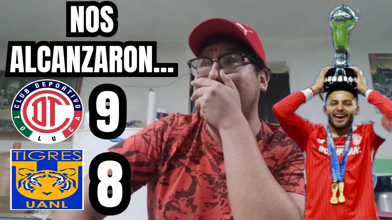 NOS ALCANZARON... Reacción a los penales de Toluca 9 vs Tigres 8 (Final Vuelta) | Goool Gress