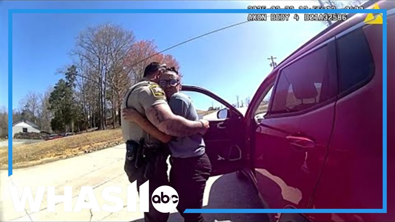 Moment of compassion during traffic stop leads to sobriety milestone