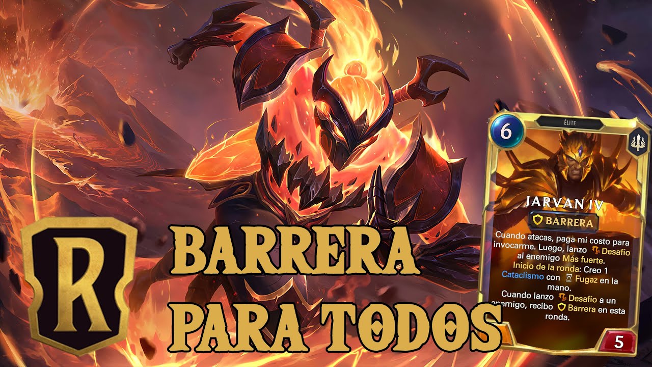 👑 Mazo Shen & Jarvan IV | Estandar | Las Barreras estan OP! | LoR