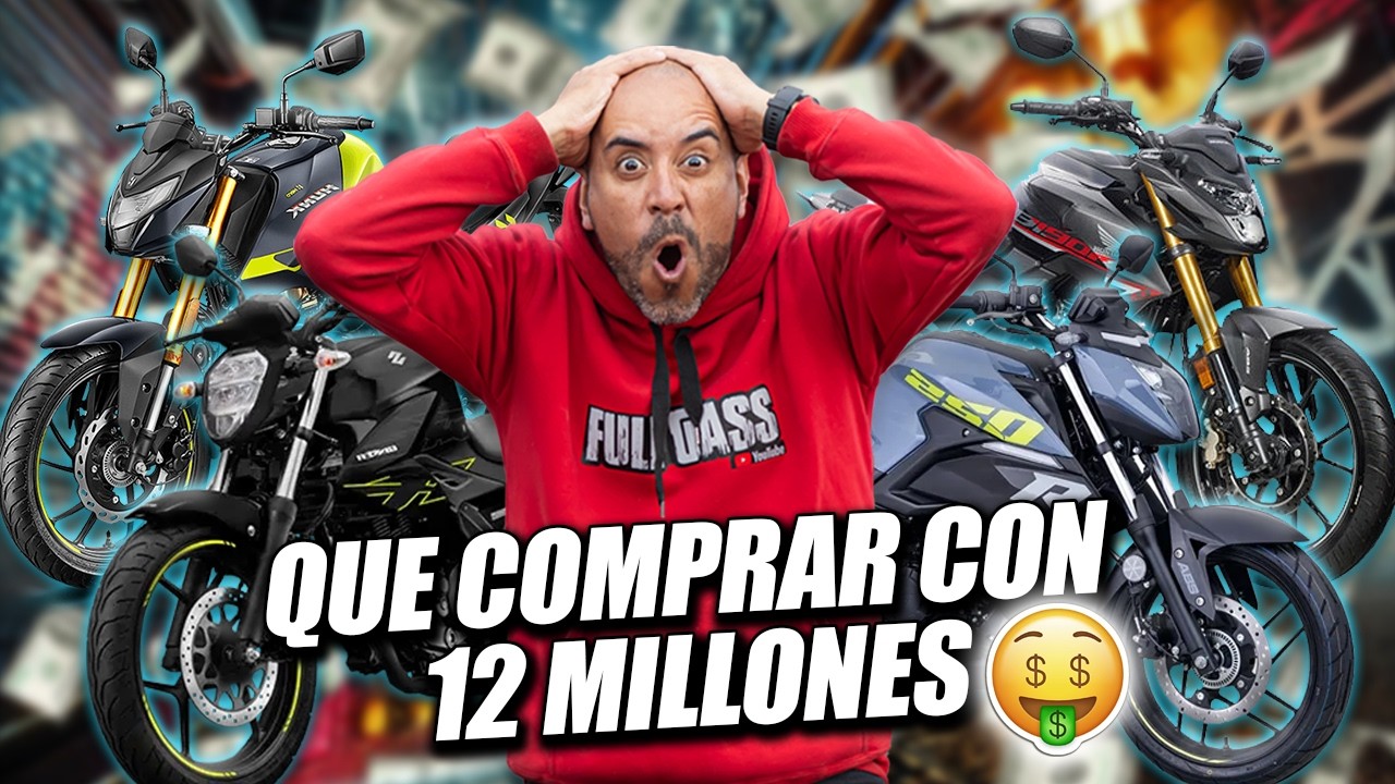 😱Estas MOTOS se puede COMPRAR con 12 millones🤑suzuki gixxer 150🤔 | FULLGASS