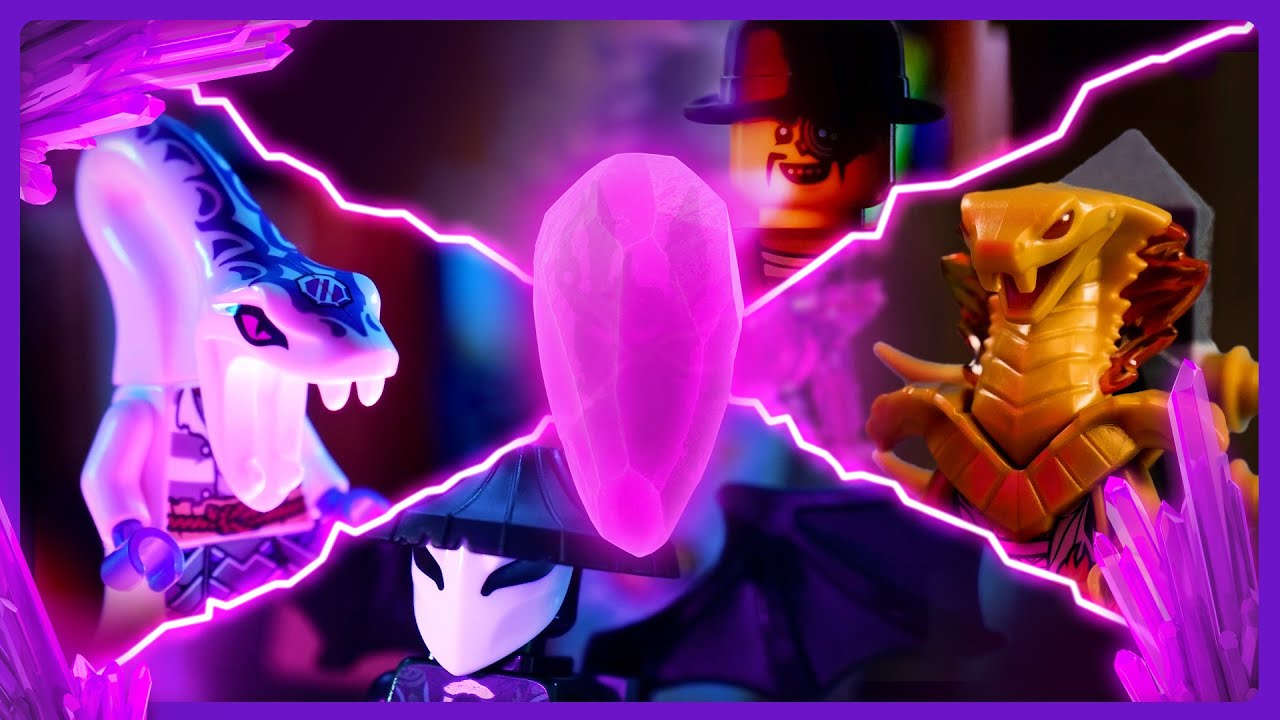 Совет Кристального Короля! | LEGO® Ninjago Кристаллизованная покадровая анимация