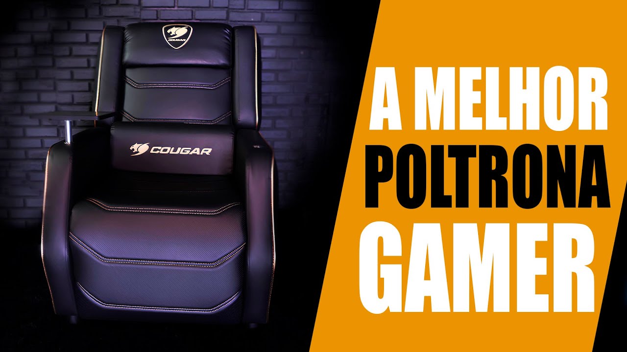 POLTONA COUGAR RANGER PRO ROYAL - A MELHOR POLTRONA GAMER