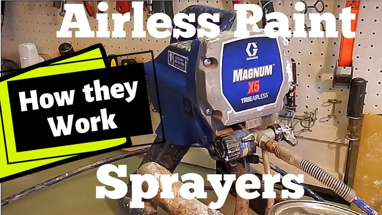How Does an Airless Paint Sprayer Work