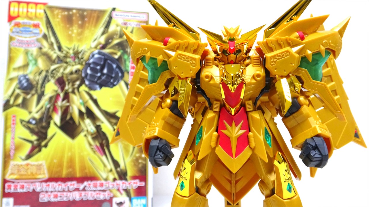 傑作 30年ぶりに復活！【元祖SDガンダムワールド 黄金神スペリオルカイザー】ヲタファの変形合体レビュー