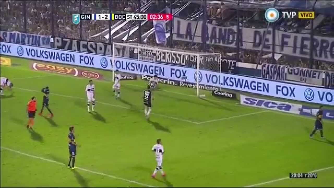 Gimnasia (LP) 1 - 2 Boca Juniors -  Fecha 22 Torneo Argentino 2015