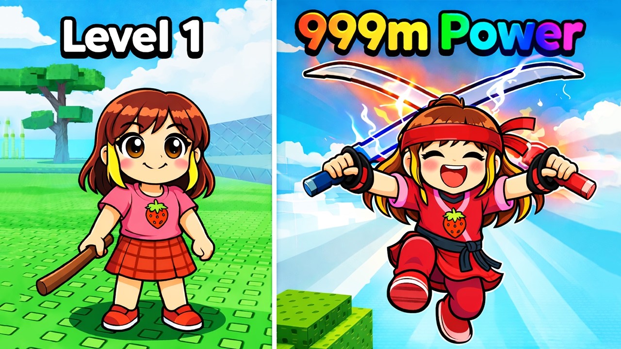 De la NOOB la MAESTRU NINJA pe Roblox !