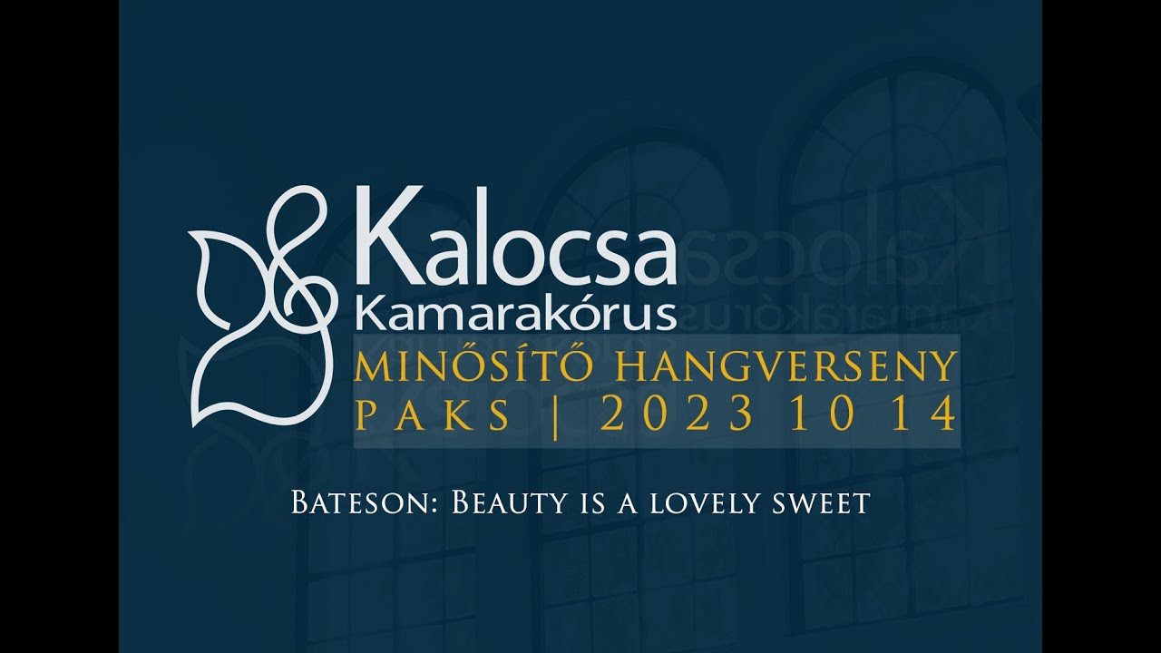 Thomas Bateson: Beauty is a lovely sweet