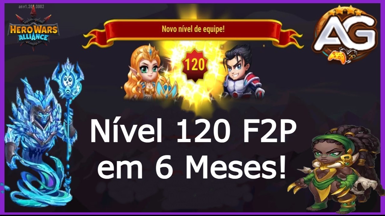 How We Reach Level 120 in Hero Wars Alliance Without Spending a Dime