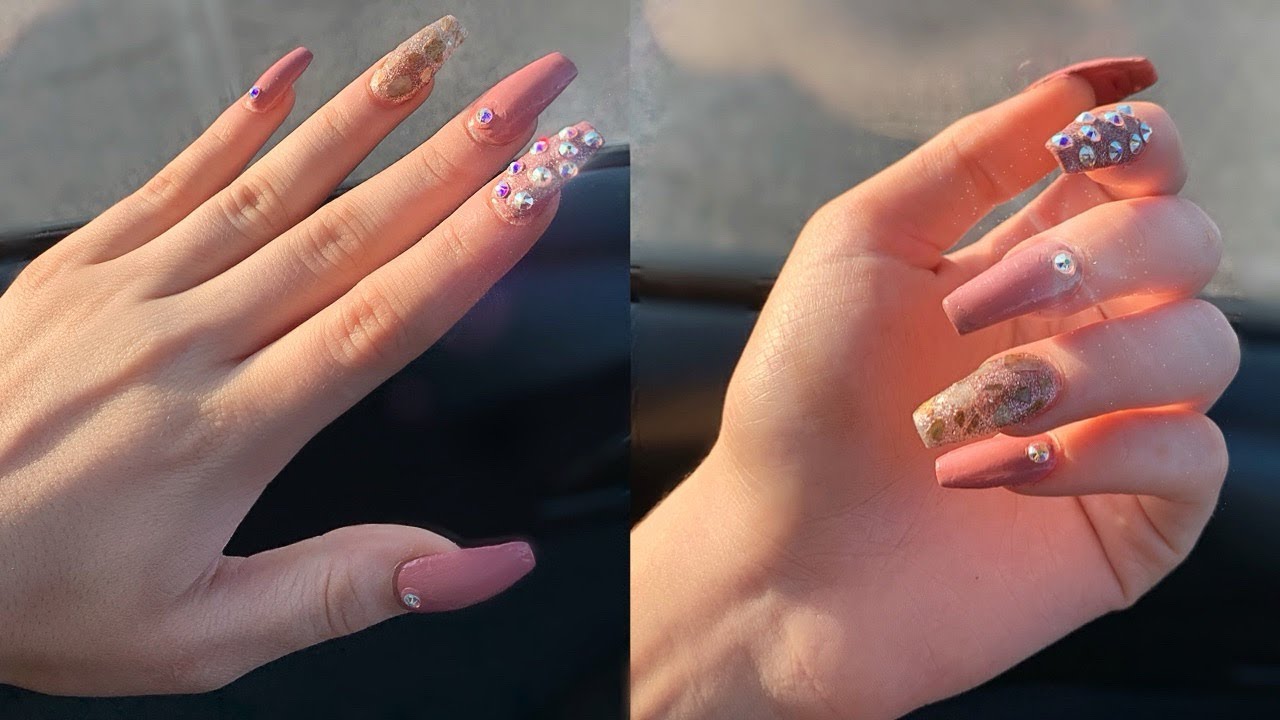 HOW I DO MY NAILS AT HOME FOR CHEAP | Katherine Rose