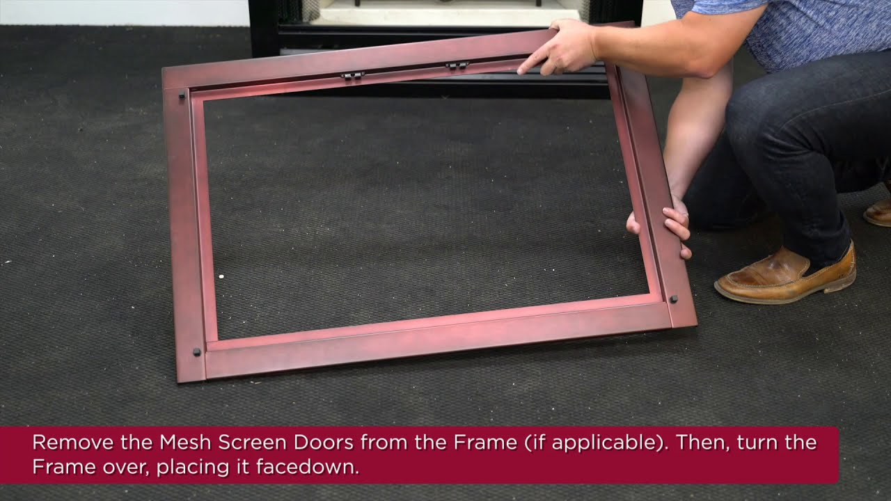 Stoll ZC Fireplace Door Installation