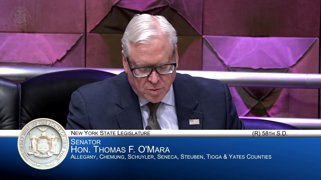 O'Mara on state support for local roads: It's all the funding that they have for their local roads