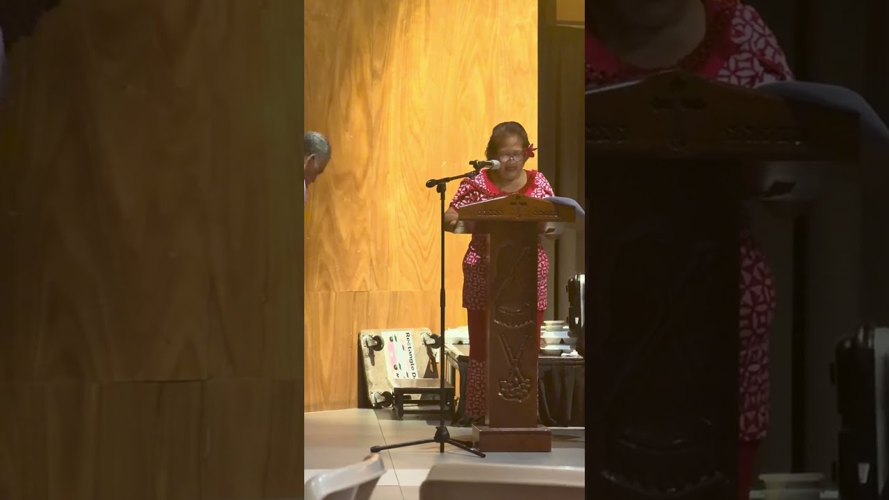 Speech of Afioga Tunumafono Makerita Clare TaiTin ♥️ Sataoa rep for Safata 1 Fast Party Samoa 