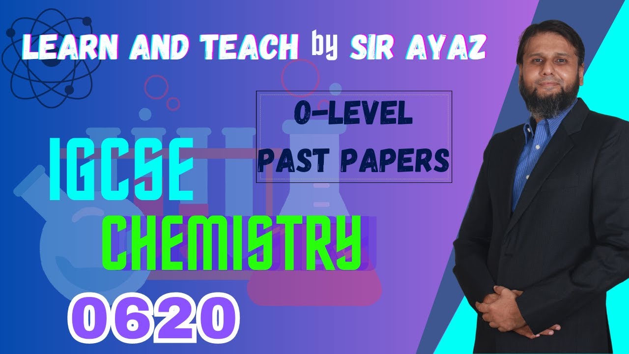IGCSE Chemistry past papers 0620 SPECIMEN/P2/EXAMINATION 23 (Q1-9)