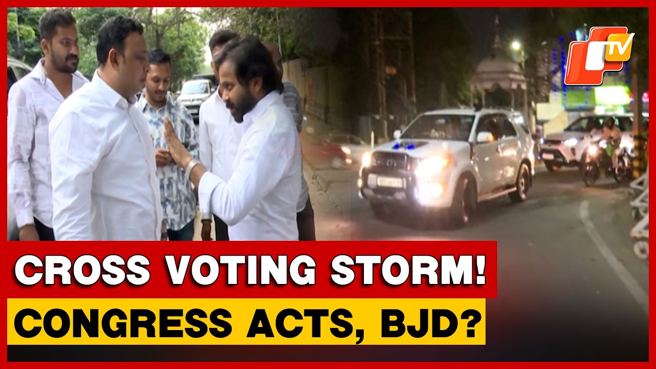 Cross-Voting Row: Congress Acts, Will BJD Follow?
