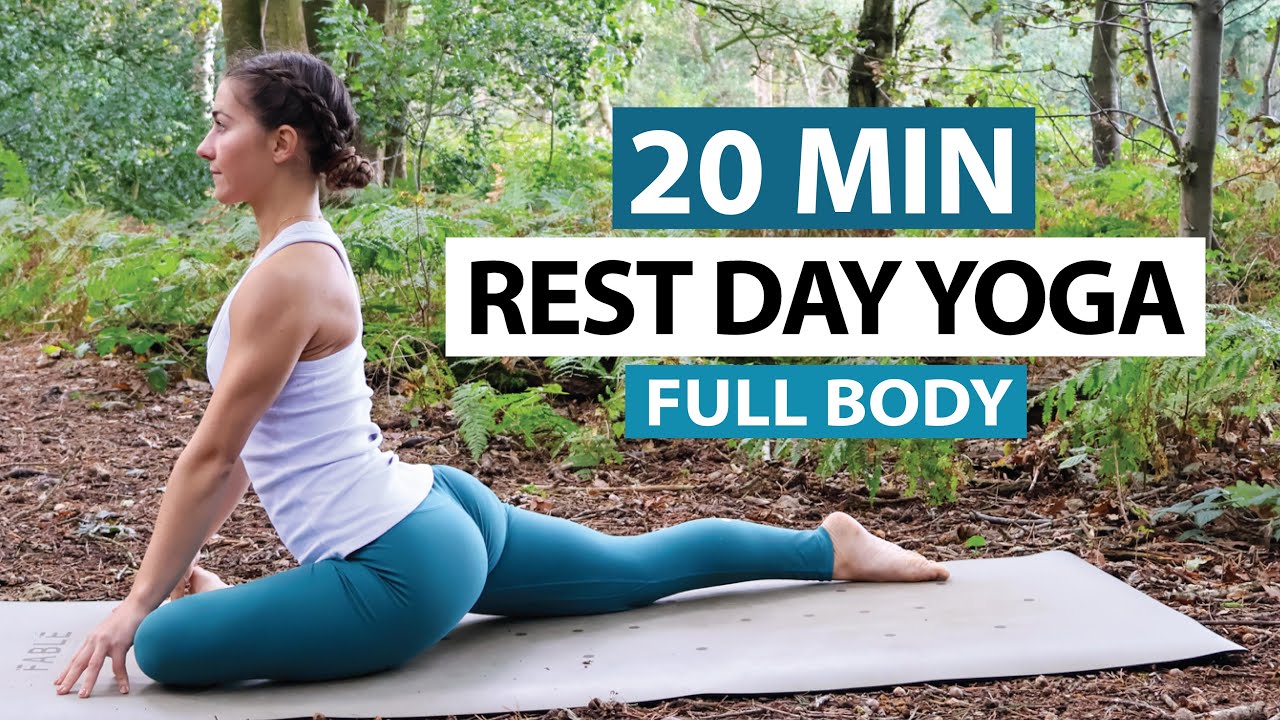 20 Min Rest Day Yoga Flow | Active Recovery Yoga for All Levels