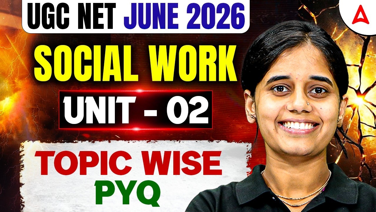 UGC NET Social Work | UGC NET Social Work Unit 2 Topic Wise PYQ's By Ritu Mam